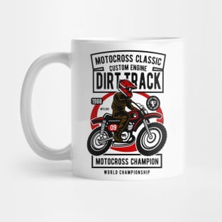 Motocross dirt track Mug